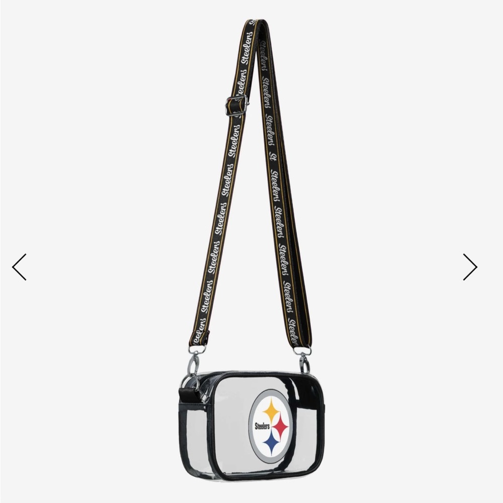 NWT Steelers Clear Bag